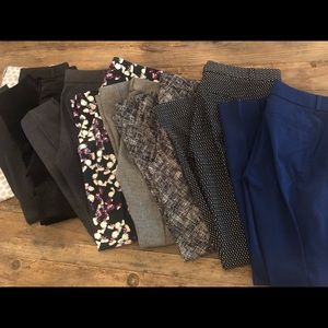 9 pair: Banana Republic - Sloan Pant